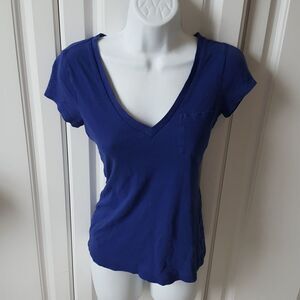 Express T-shirt royal blue